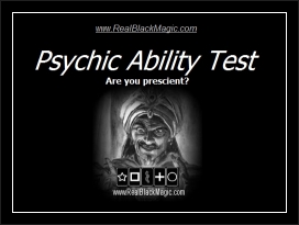 FREE psychic ability test...